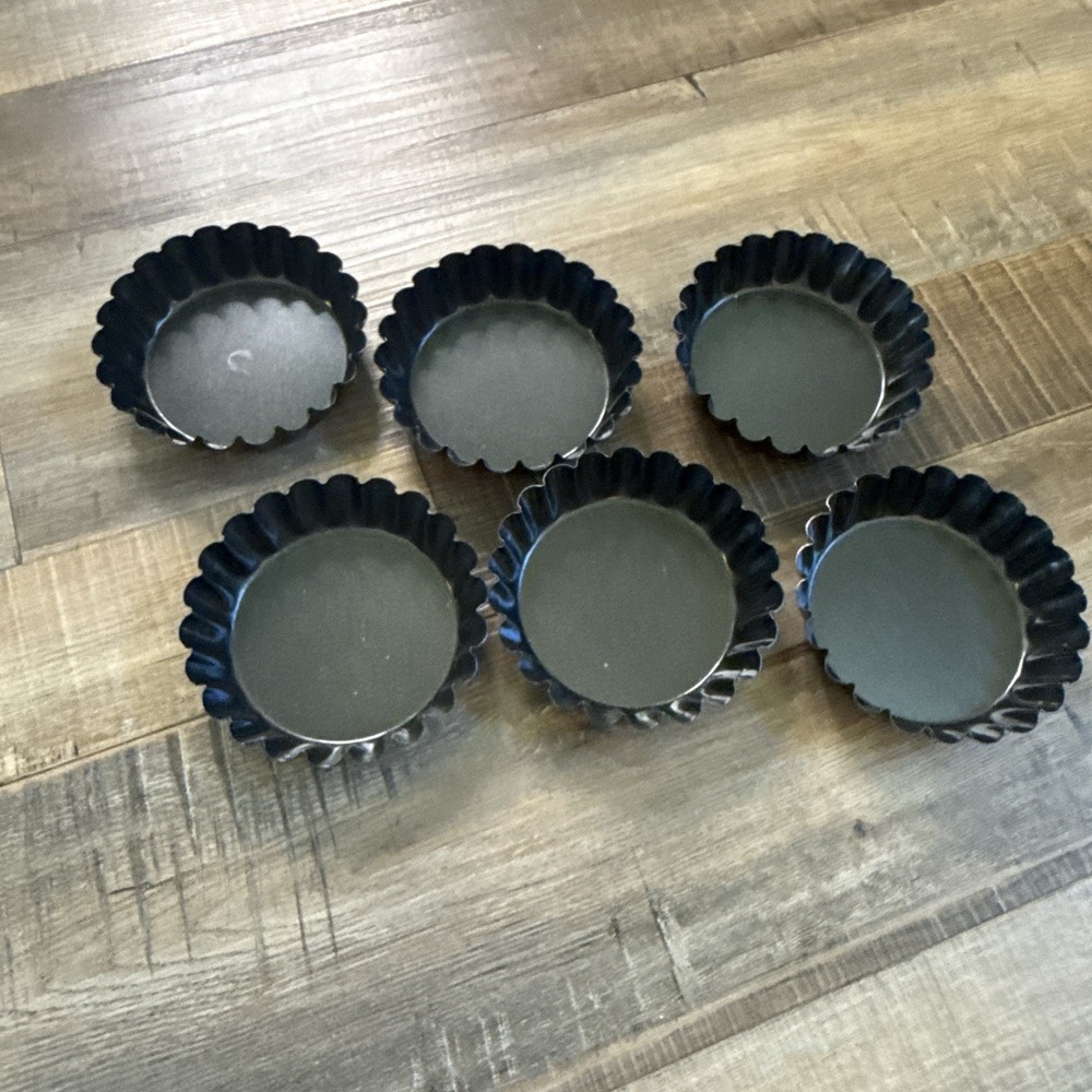 Mini Tart Pan- Non Stick 6 Pans